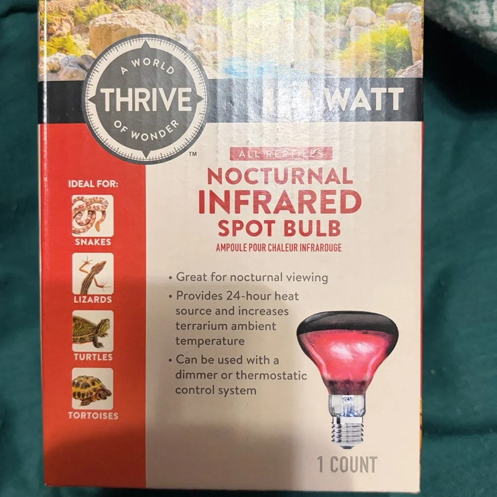 🖤Thrive 150 Watt Reptile Infrared Heating Bulb🖤